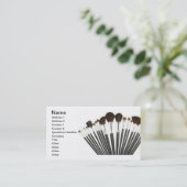 composez le carte de visite d'artiste (Debout devant)