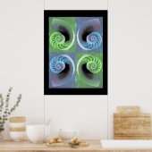 Composiet Nautilus Poster (Keuken)