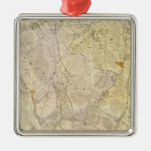 Composiet Staten Island Metalen Ornament (Voorkant)