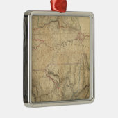 Composiet Zuid-Amerika 4 Metalen Ornament (Rechts)