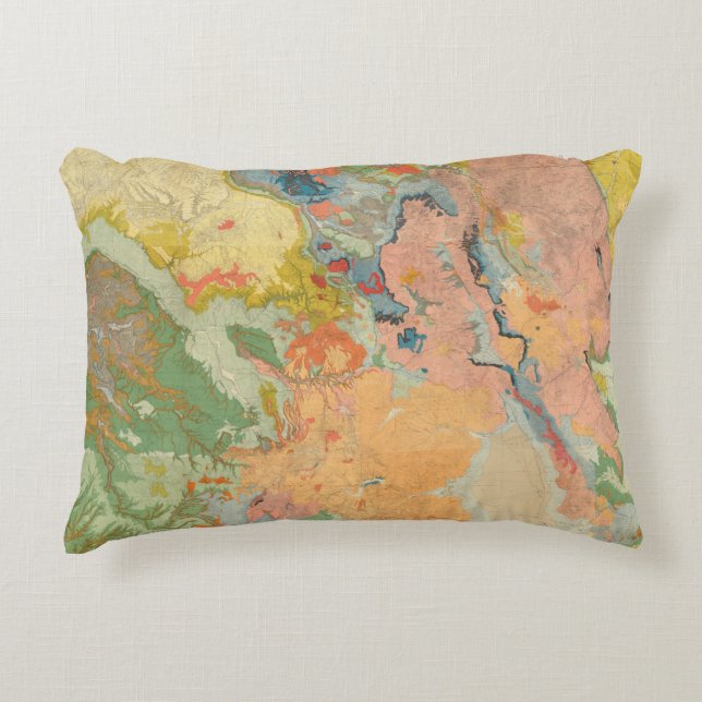 Composietkleurstof Decoratief Kussen (Voorkant)