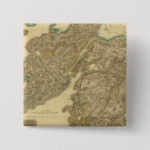 Composite Argyllshire Vierkante Button 5,1 Cm