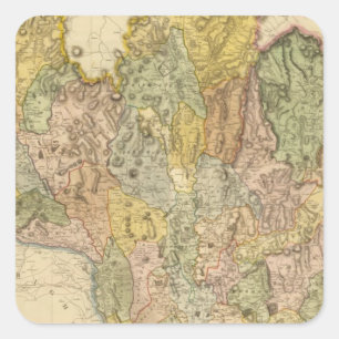 Composite Dumfriesshire Vierkante Sticker