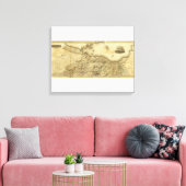 Composite Edinburgh Shire Canvas Afdruk (Insitu (Woonkamer))