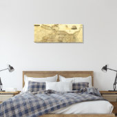 Composite Edinburgh Shire Canvas Afdruk (Insitu (Slaapkamer))