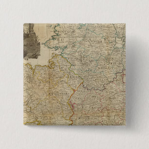 Composite Ireland Vierkante Button 5,1 Cm