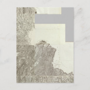 Composite Map of France 4 Briefkaart