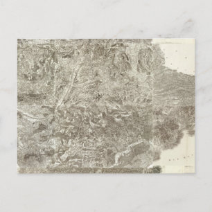 Composite Map of France Briefkaart