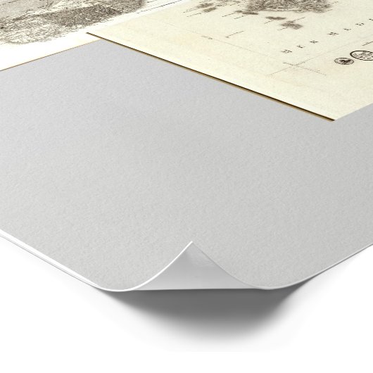 Composite Map of France Poster (Hoek)