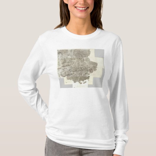 Composite Map of France T-shirt (Voorkant)
