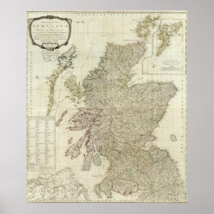 Composite Scotland of North Britain Poster