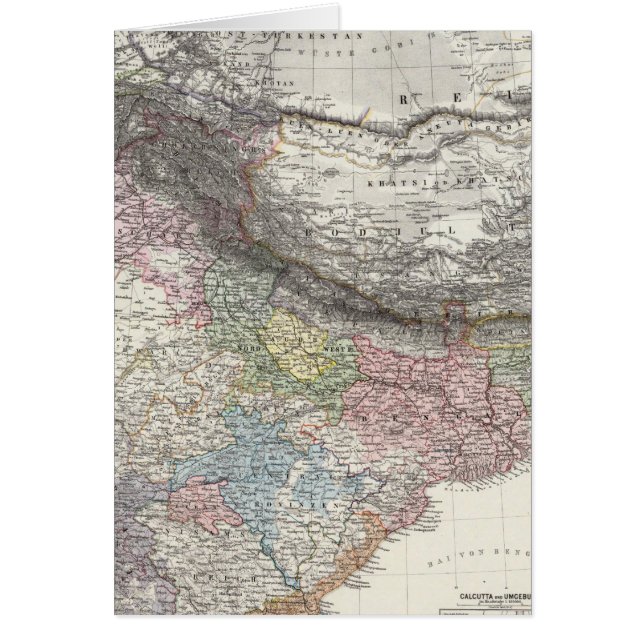 CompositeMap of India, Asia (Voorkant)