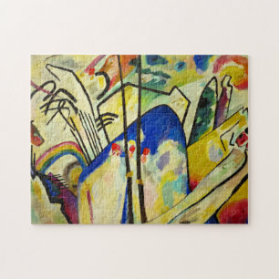 Compositie 4 door Wassily Kandinsky Legpuzzel