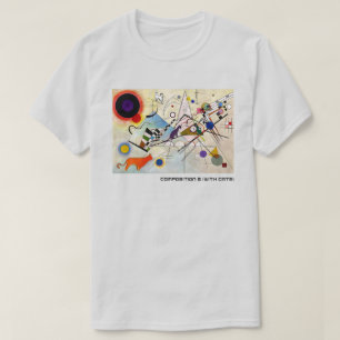 Compositie 8 met katten T-shirt