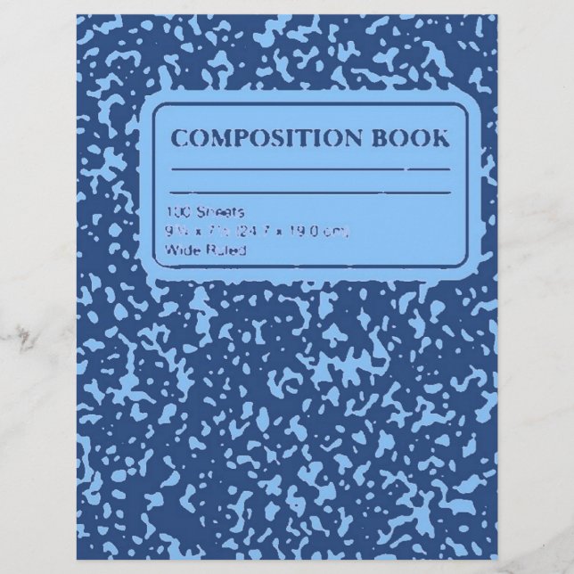 Compositie-boek (Voorkant)