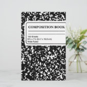 Compositie-boek Briefpapier (Staand voorkant)