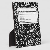 Compositie-boek Fotoplaat (Zijkant)