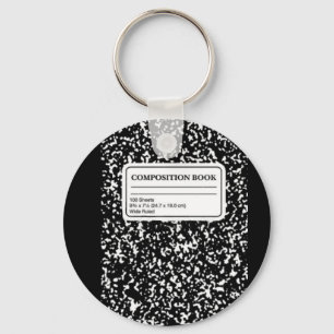 Compositie Book/Student-leraar Sleutelhanger