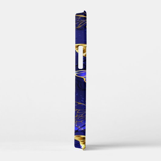 Compositie met saffier vlinders Case-Mate iPhone case (Achterkant / Rechts)