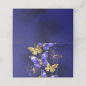 Compositie met Sapphire Butterflies (Buitenkant ongevouwen)