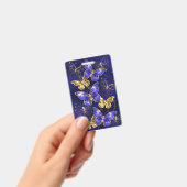 Compositie met Sapphire Butterflies Badge (Handheld)