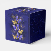 Compositie met Sapphire Butterflies Bedankdoosjes (Achterkant)