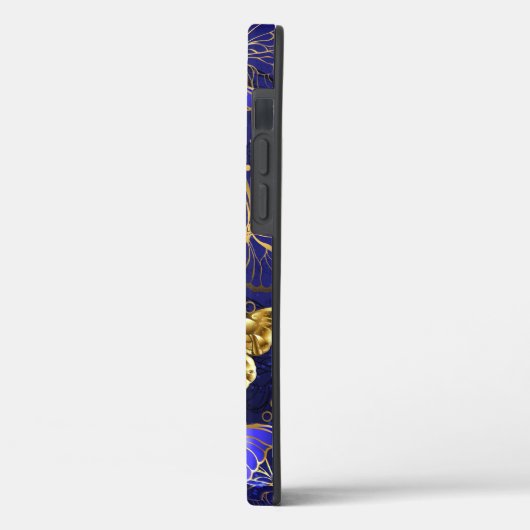 Compositie met Sapphire Butterflies Case-Mate iPhone Case (Achterkant / Links)