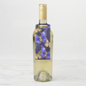 Compositie met Sapphire Butterflies Flessenhanger (Op fles)