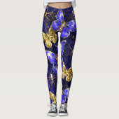 Compositie met Sapphire Butterflies Leggings (Voorkant)