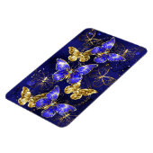 Compositie met Sapphire Butterflies Magneet (Linkerzijde)
