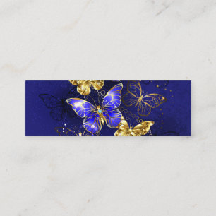 Compositie met Sapphire Butterflies Mini Visitekaartje