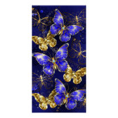 Compositie met Sapphire Butterflies Perfect Poster (Voorkant)