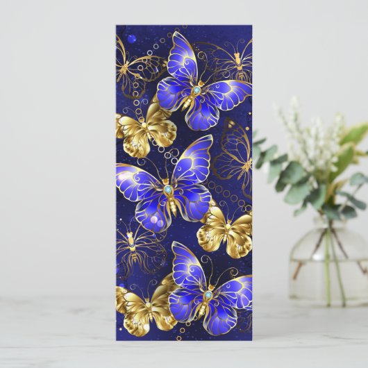 Compositie met Sapphire Butterflies Programma (Staand voorkant)