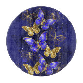 Compositie met Sapphire Butterflies Snijplank (Voorkant)