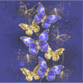 Compositie met Sapphire Butterflies Sticker (Voorkant)