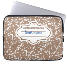 Compositie notitieboek bruin beige konijntje