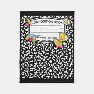 Compositie Notitieboek Matching Group Halloween Te Fleece Deken