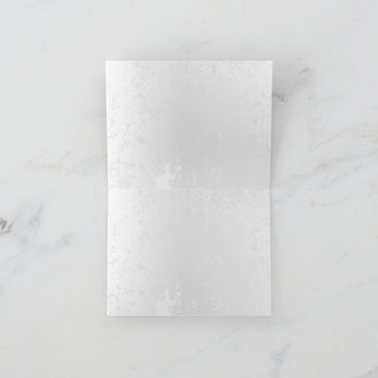 Compositie van witte en blauwe vlinders bedankkaart (Binnen)