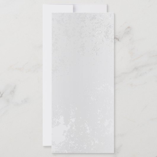 Compositie van witte en blauwe vlinders kaart (Achterkant)