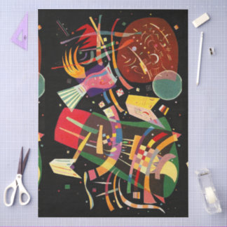 Compositie X Biomorfe Abstractie - Kandinsky Tissuepapier