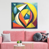 Composition 801 - Impression en toile étirée (Insitu(Salon))