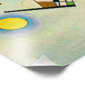 Composition 8, 1923 by Wassily Kandinsky Foto Afdruk (Hoek)