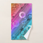 Composition Abstraite (Serviette à main)