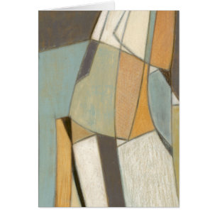 Composition abstraite avec des couleurs amorties