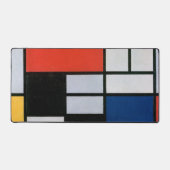 Composition Abstraite vintage par Piet Mondrian (Recto)