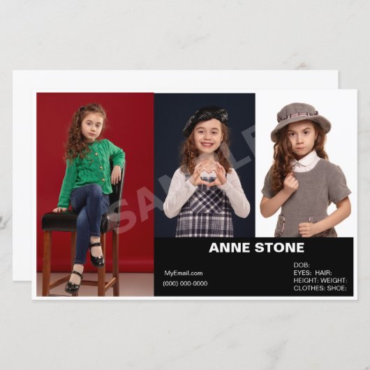 Composition Acteur Modèle Casque Enfants Zed (Devant / Derrière)