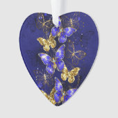 Composition avec papillons Sapphire (devant)