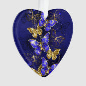 Composition avec papillons Sapphire (devant)