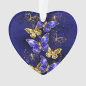 Composition avec papillons Sapphire (dos)