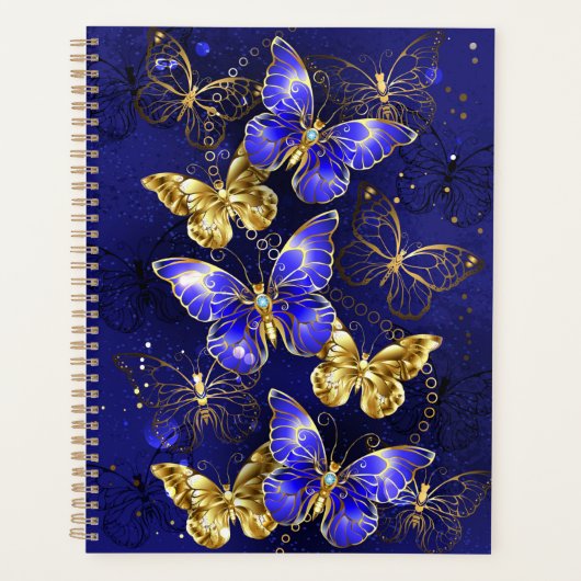 Composition avec papillons Sapphire (Devant)